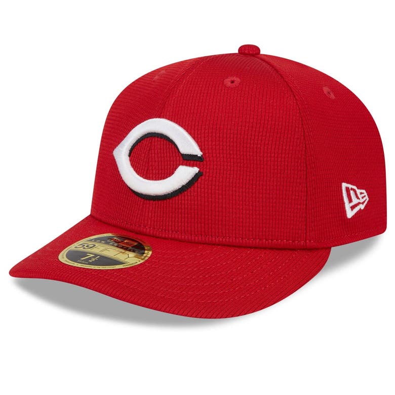 Shop New Era Red Cincinnati Reds 2024 Spring Training Low Profile 59fifty Fitted Hat
