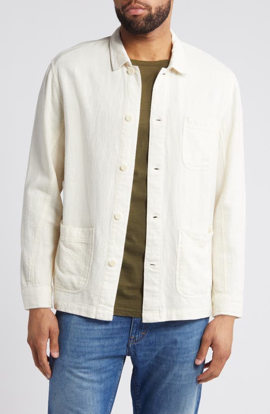 Rails Men's Ambrose Utility Jacket In Ecru