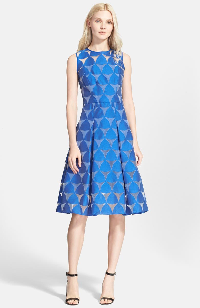 Milly 'Prism' Fil Coupé A-Line Dress | Nordstrom
