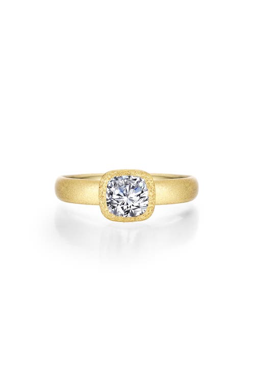 Lafonn Cushion Cut Simulated Diamond Ring in White at Nordstrom