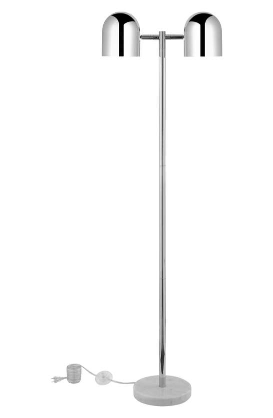 Shop Inspired Home Double Shade Floor Lamp In Chrome