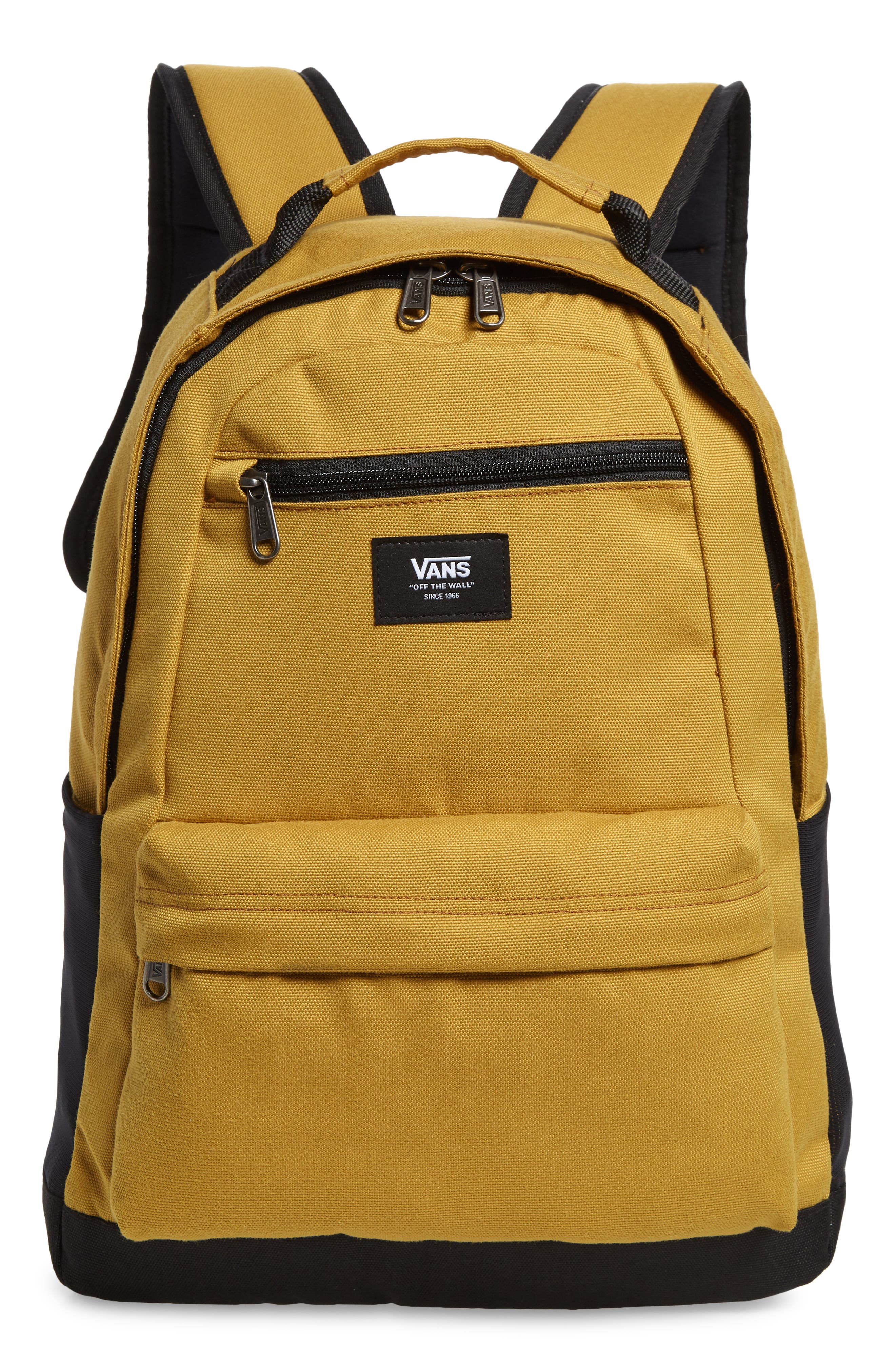 mustard vans backpack