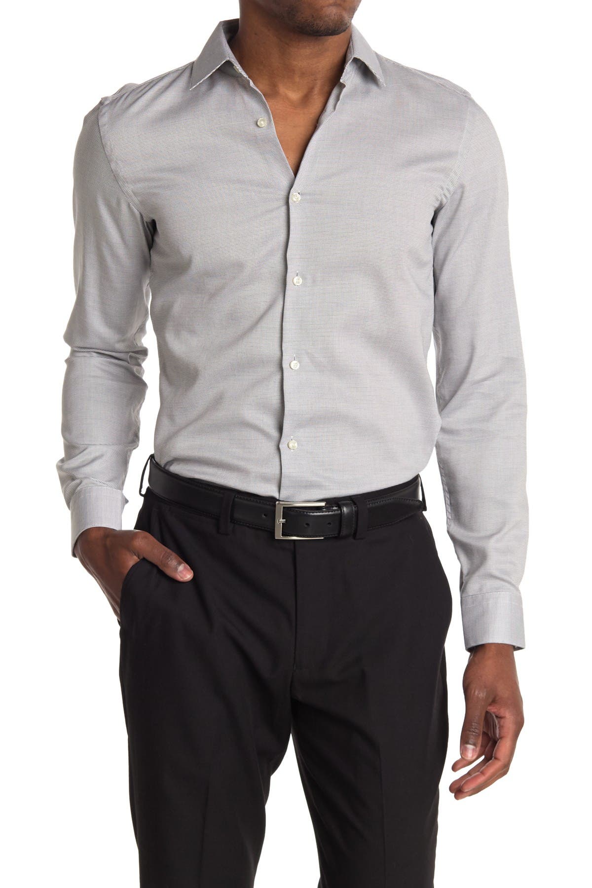 boss slim fit dress shirt