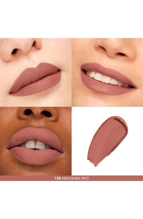 Make Up For Ever Rouge Artist For Ever Matte Lipstick In 138 - Memorable Spice
