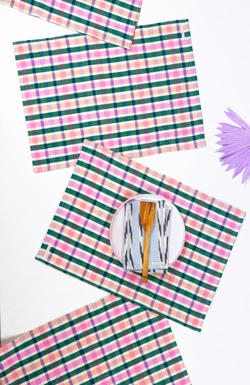 Archive New York Lola Placemats, Set Of 4 In Multi