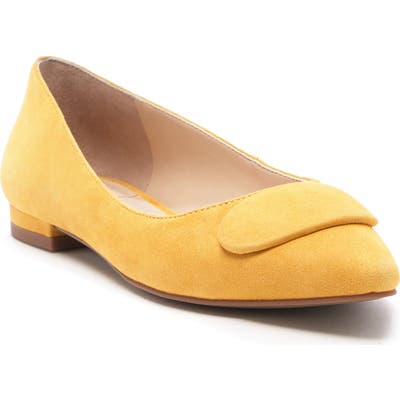 Sole Society Kamella Flat, Yellow
