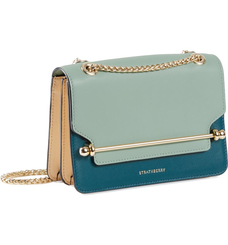 Strathberry Mini East/West Tricolor Leather Crossbody Bag | Nordstrom