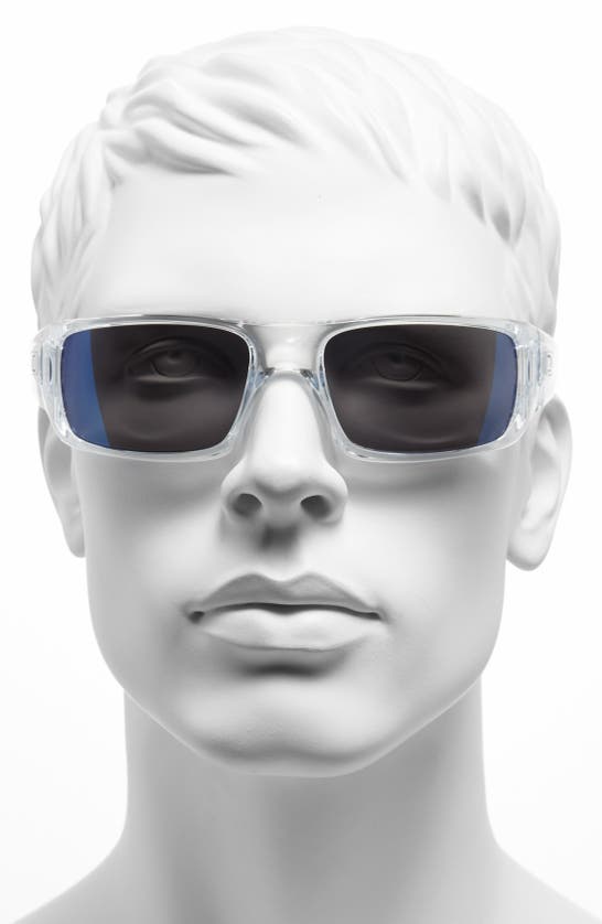 Shop Oakley 'crankshaft' 60mm Sunglasses In Clear