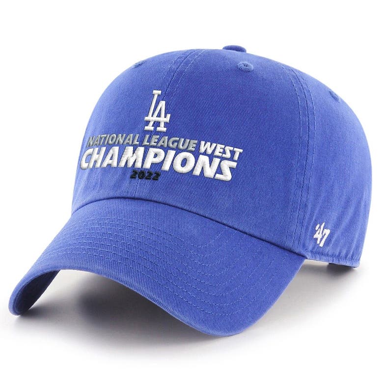 Los Angeles Dodgers Nike 2022 NL West Division Champions T-Shirt - Royal