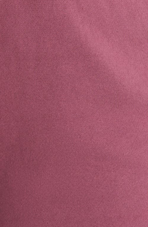 Shop The Standard Stitch The Crop Sweatshirt In Plum