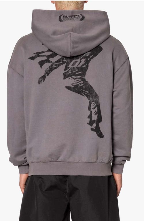 Mnml Shrc Winners Circle Hoodie In Grey