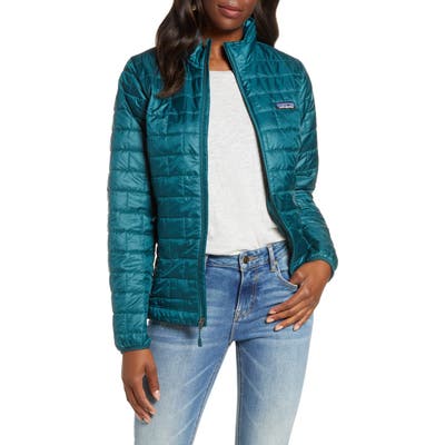 Patagonia Nano Puff Water Resistant Jacket, Green