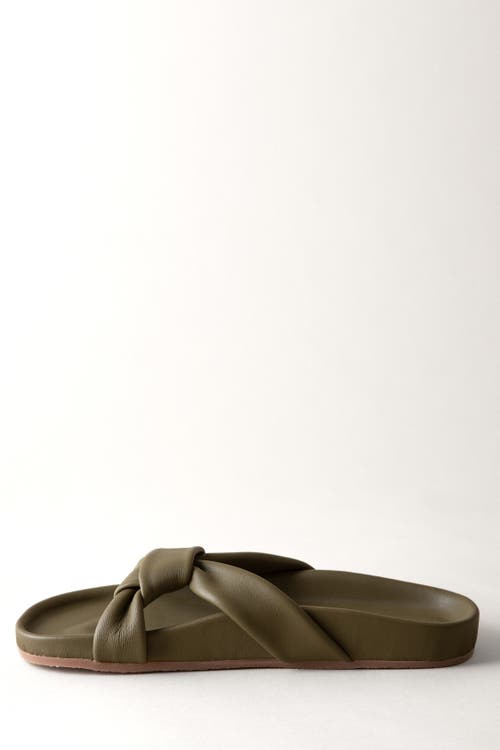 Shop Huma Blanco Cassie Slide Sandal In Olive