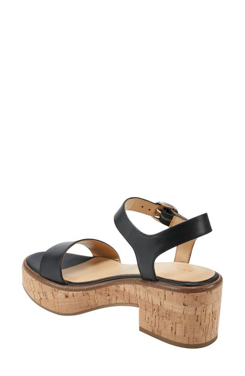 Marc Fisher Ltd Quessa Platform Sandal In Black 001