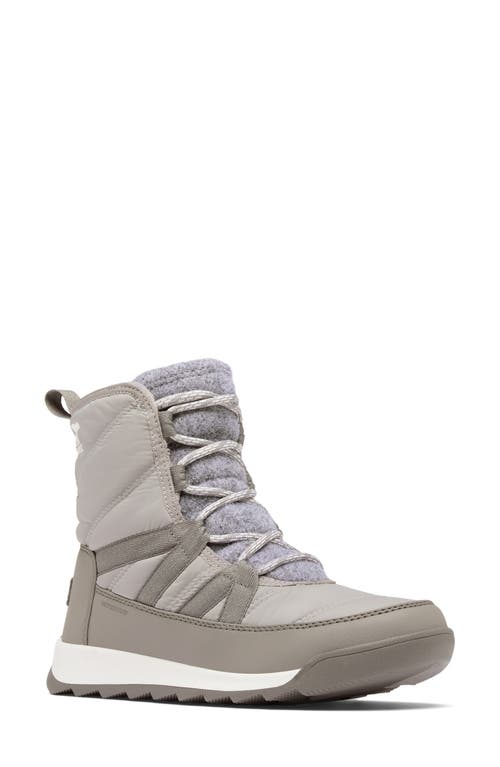 Sorel Whitney Ii Waterproof Snow Boot In Chrome Grey/quarry