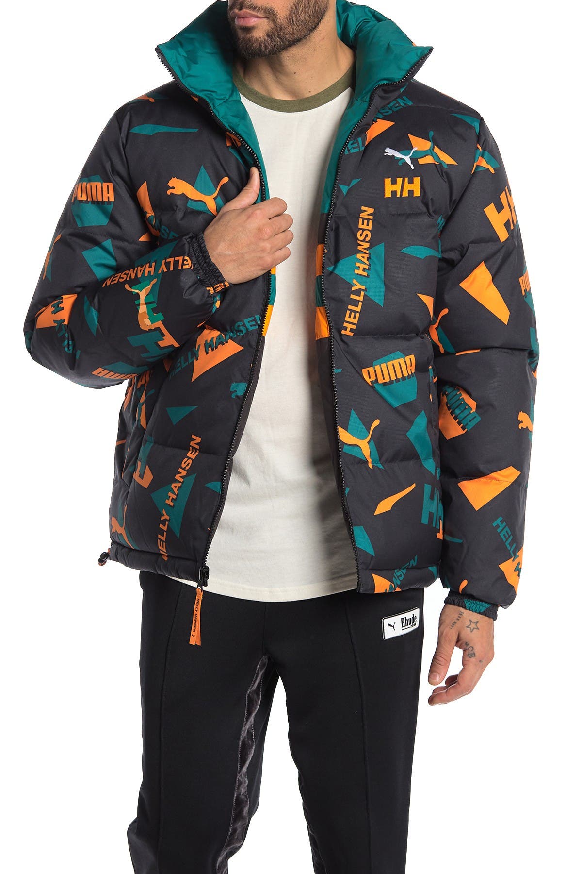 puma double sided jacket