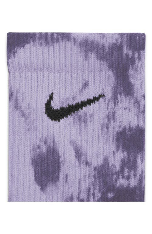 NIKE NIKE DRI-FIT EVERYDAY PLUS ASSORTED 2-PACK CUSHIONED CREW SOCKS 