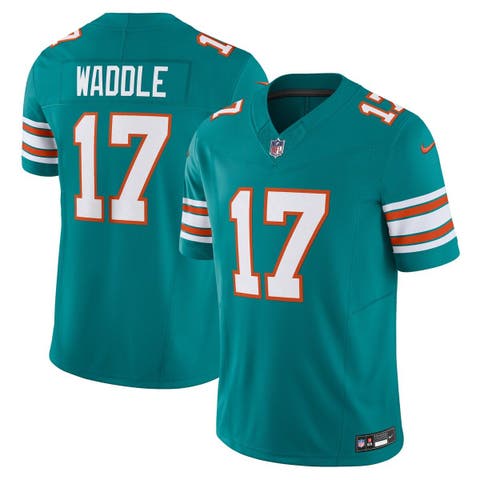 Men's Nike Jaylen Waddle Brown Miami Dolphins 2023 Salute to Service Limited Jersey