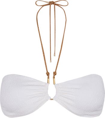 Firenze Martha Bandeau Top - White