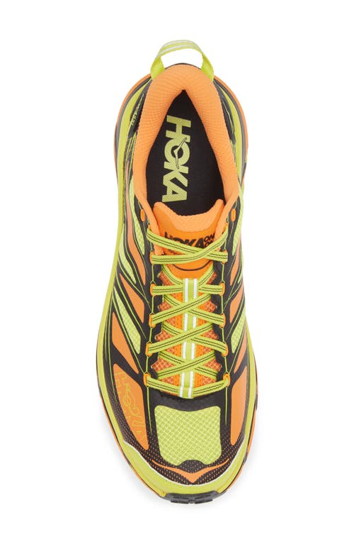 Shop Hoka Mafate Speed 2 Sneaker In Electric Tangerine/citrus