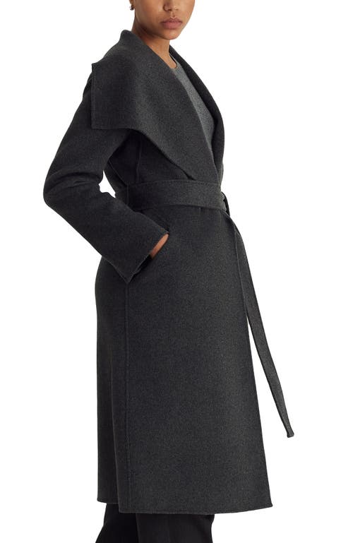 Shop Dawn Levy Gisele Coat In Shadow Grey