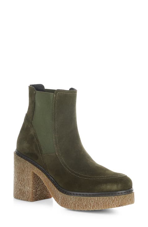 Women s Green Chelsea Boots Nordstrom