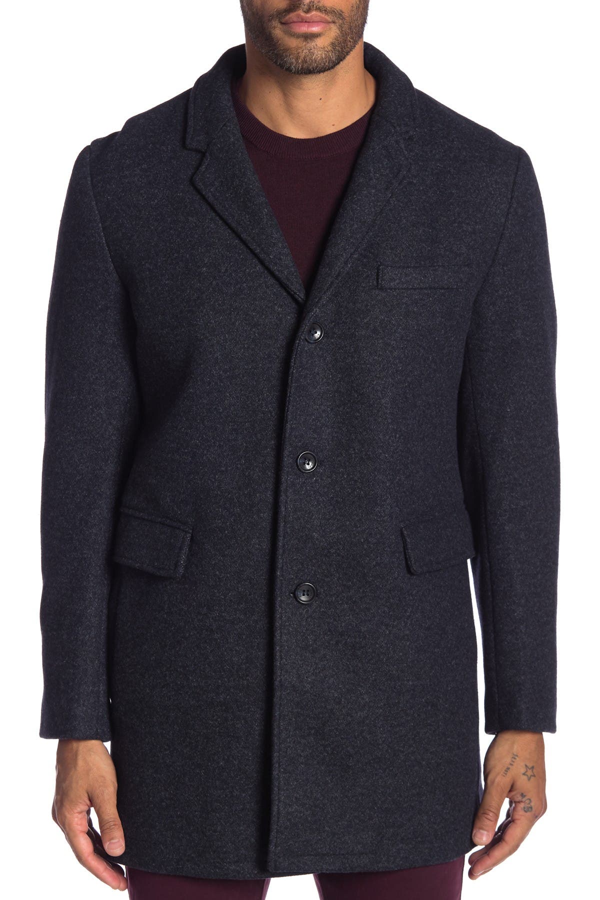 Michael kors slim fit stretch coat Clearance