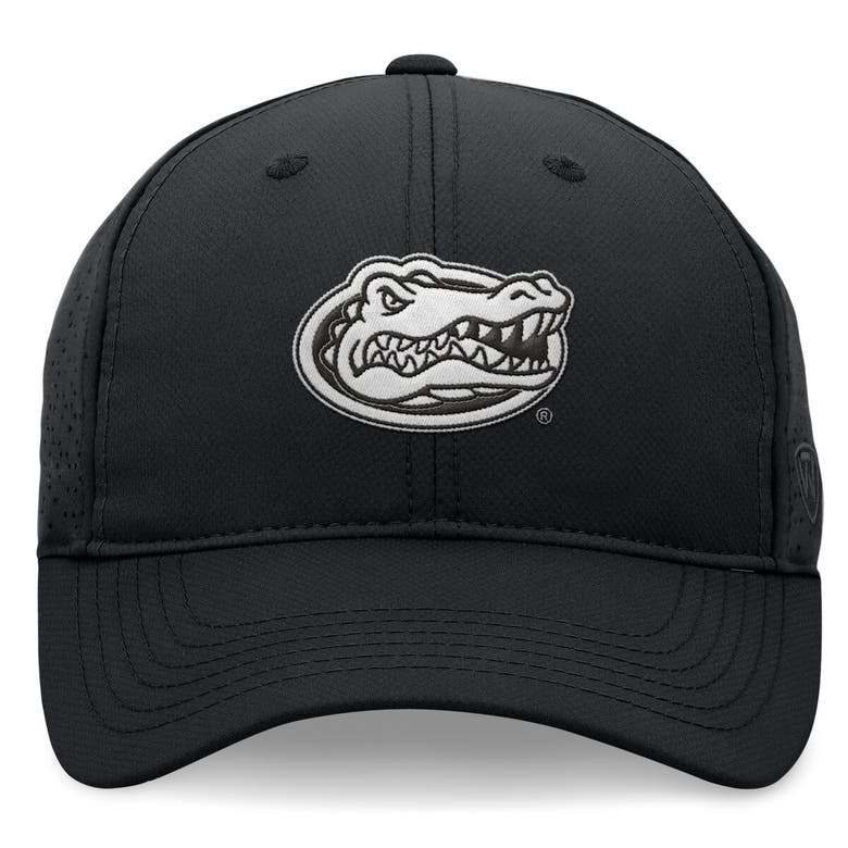 Shop Top Of The World Black Florida Gators Liquesce Trucker Adjustable Hat