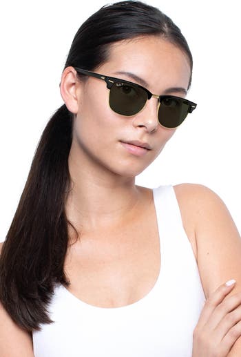 Classic Clubmaster 51mm Polarized Sunglasses