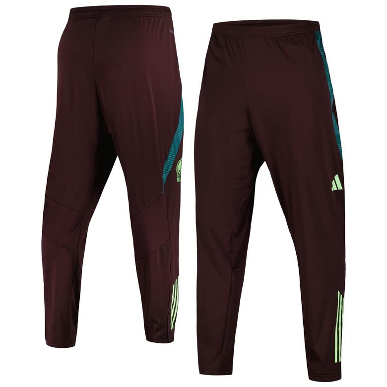 Shop Adidas Originals Adidas Burgundy Mexico National Team 2024 Aeroready Training Pants