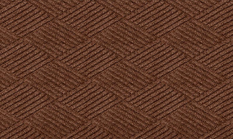 Shop Bungalow Flooring Waterhog Diamonds Floor Mat In Dark Brown