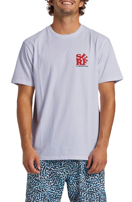 Quiksilver Surf Moe Graphic T-Shirt White at Nordstrom,