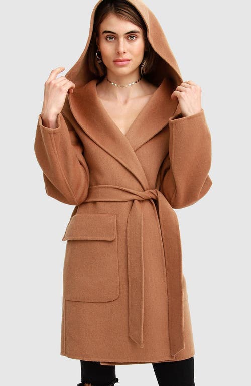 Belle & Bloom Sweet Escape Robe Coat - Camel
