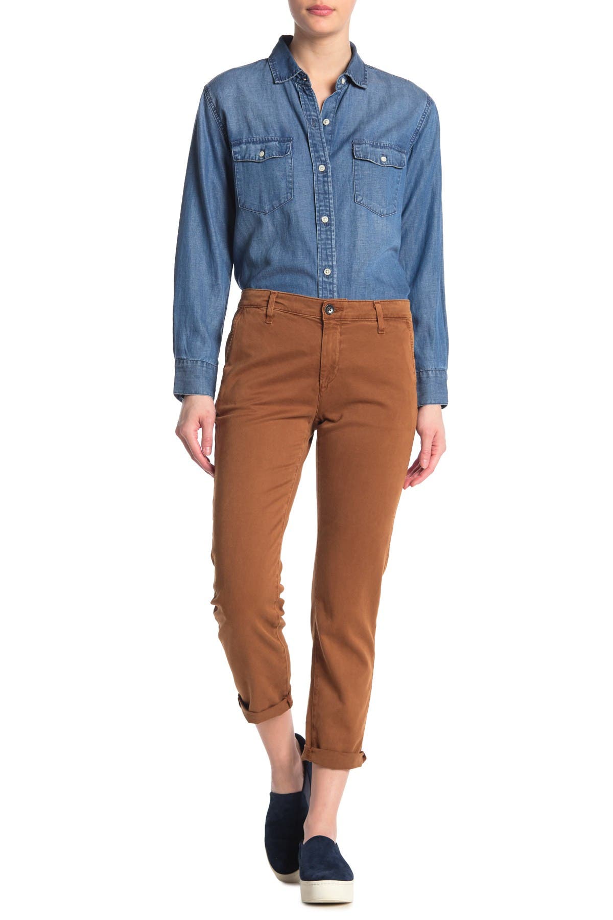 ag caden crop twill trousers