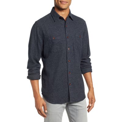 Faherty Seasons Organic Cotton Flannel Sport Shirt