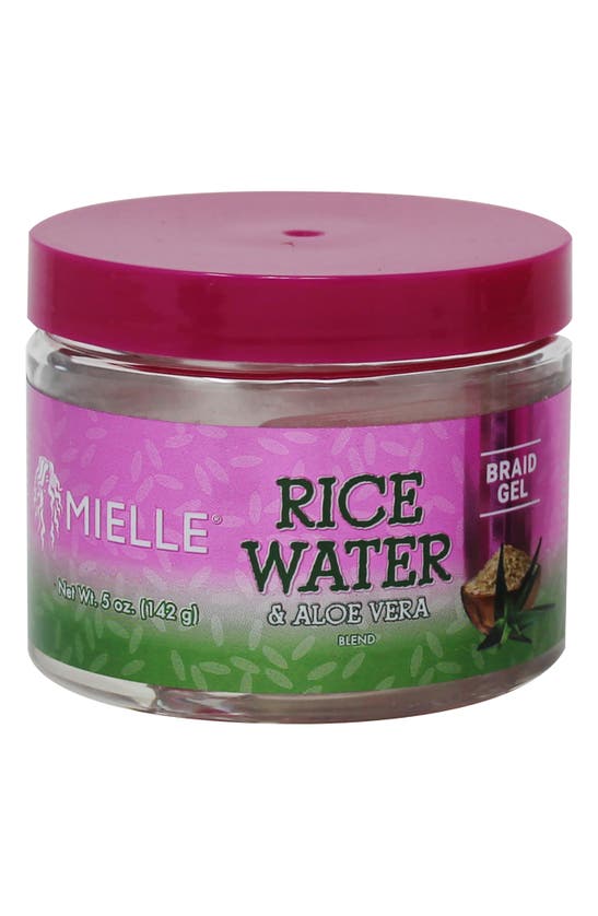 Mielle Rice Water & Aloe Vera Blend Braid Gel In White