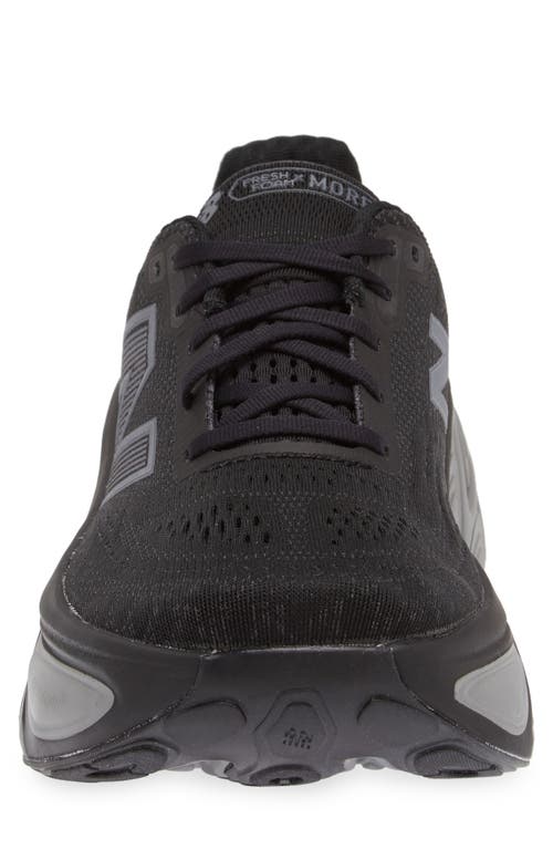 Shop New Balance Fresh Foam X More V5 Running Shoe In Black/linen