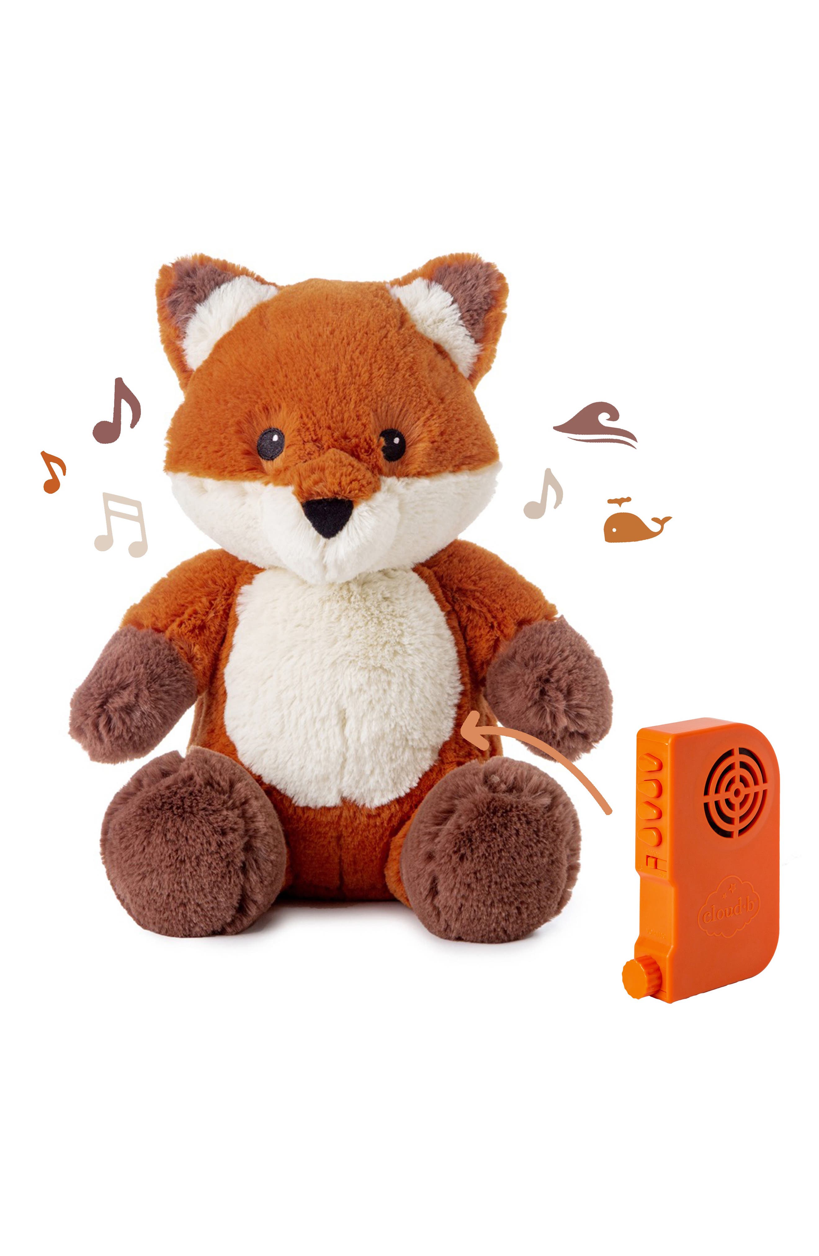 Cloud B Frankie The Fox Plush Musical & White Noise Sound Machine ...