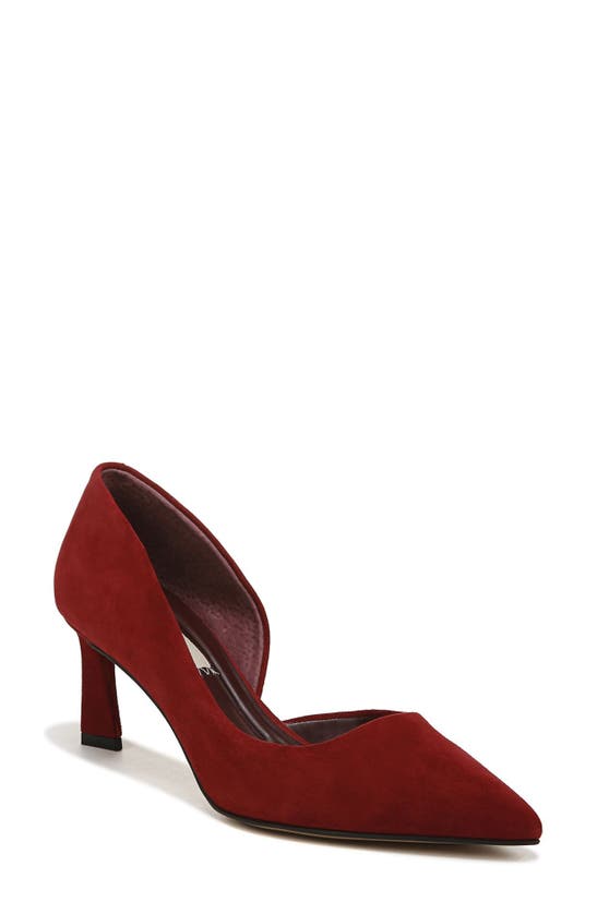 Franco Sarto Tana Half D'orsay Pump In Red | ModeSens