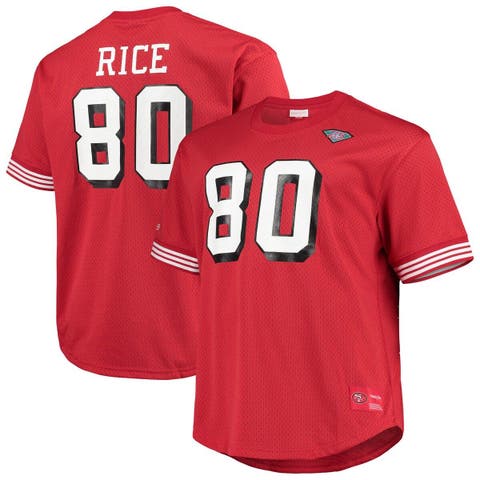 Jerry Rice San Francisco 49ers Mitchell & Ness Youth Retired Retro Player  Name & Number T-Shirt - Scarlet