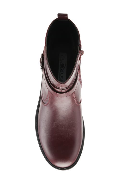 Flexus By Spring Step Cahur Bootie In Bordeaux