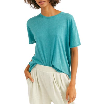 Free People Clarity Tee, Blue