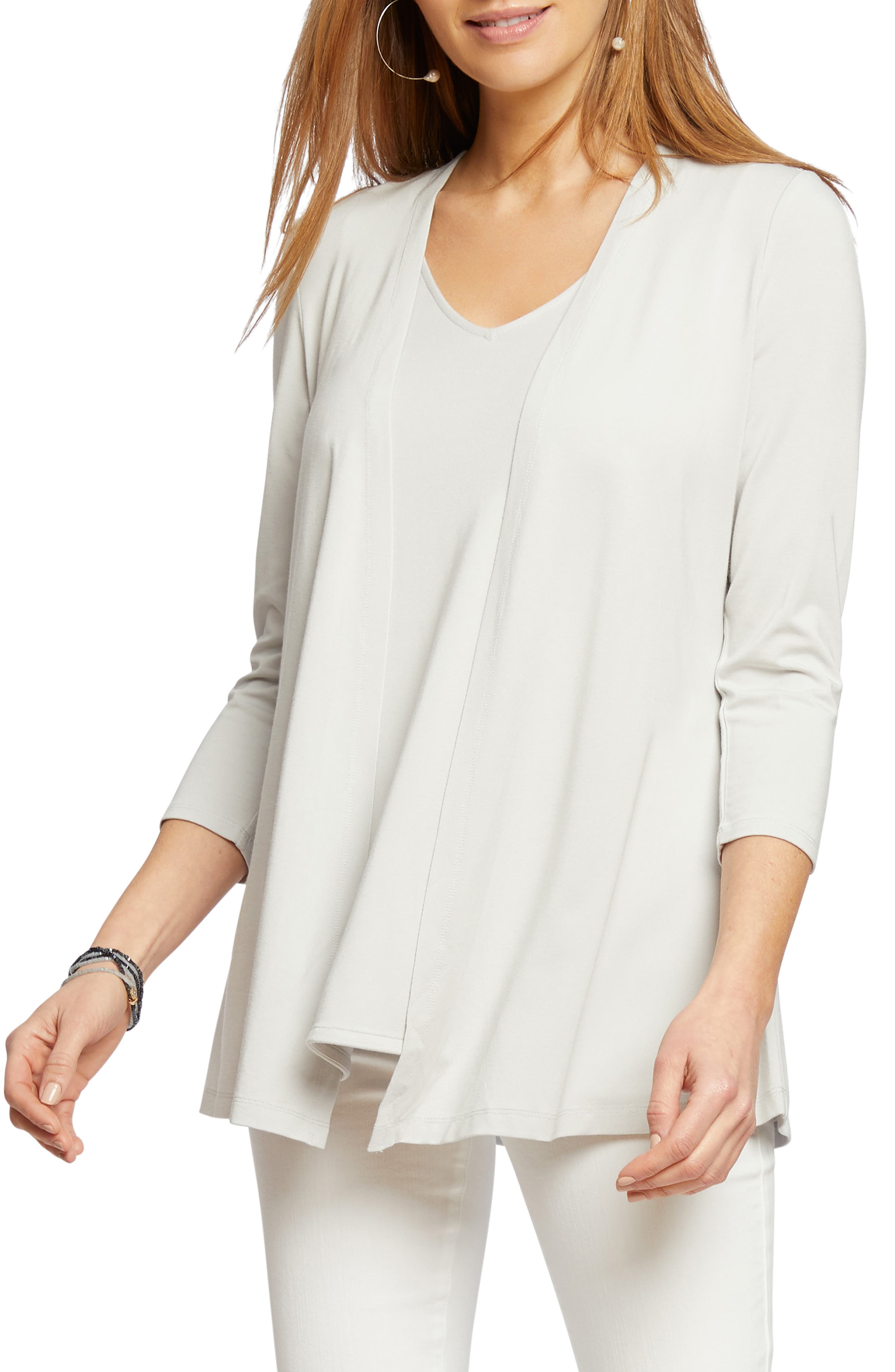 Nic+Zoe Ease And Comfort Cardigan, Grey