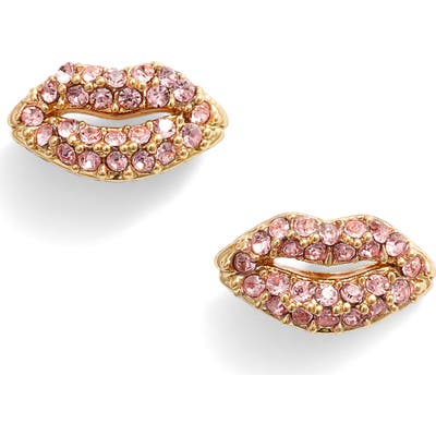Kate Spade New York Pave Lip Stud Earrings