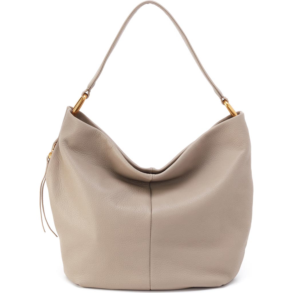 Hobo Harley Leather Bag In Taupe