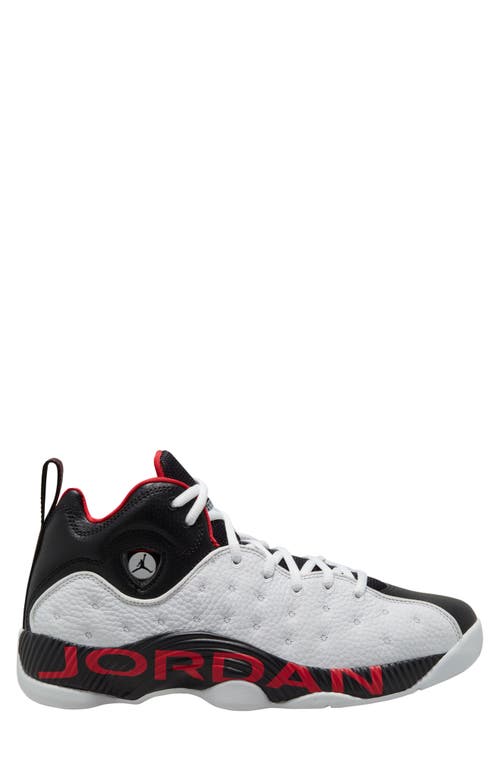 UPC 196152255891 product image for Jordan Jumpman Team 2 Basketball Sneaker in White/True Red/Black at Nordstrom, S | upcitemdb.com