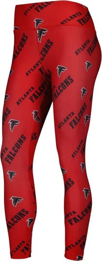 Women's Concepts Sport Red Atlanta Falcons Breakthrough Allover Print  Lounge Leggings