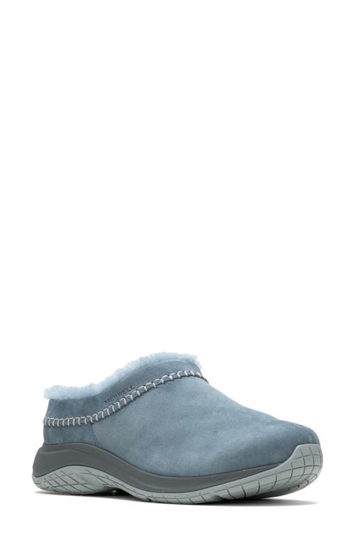 Encore Ice 5 Water Resistant Faux Shearling Clog in Stonewash