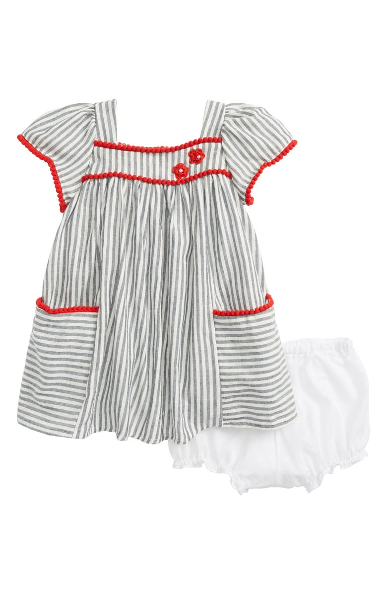 Pippa & Julie Stripe Dress (Baby Girls) | Nordstrom