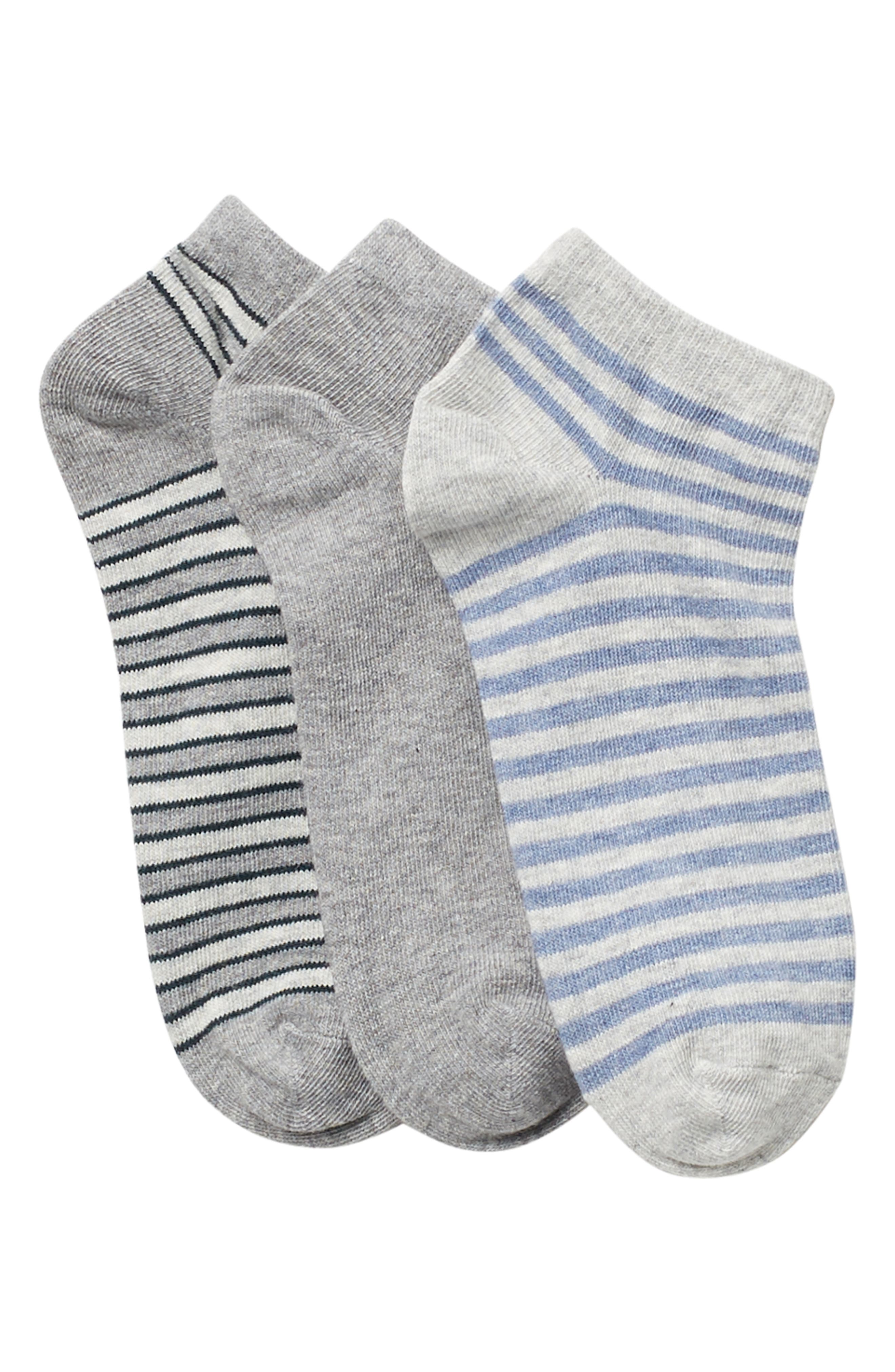 Slate & Stone Assorted Ankle Socks In Multiprint